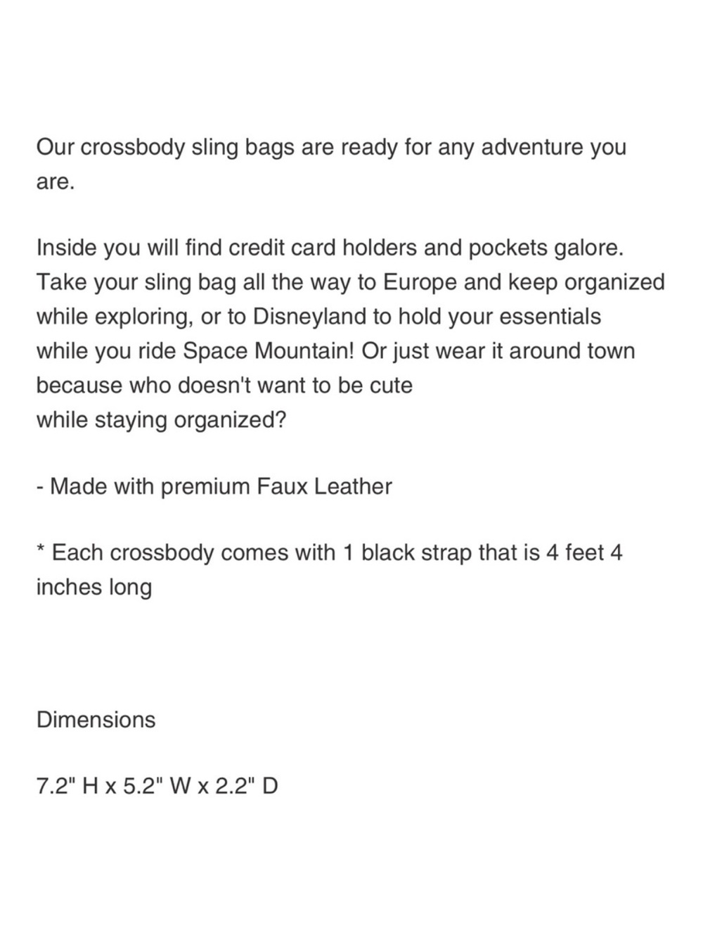 Leather dune Brixley crossbody bag backpack - Picture 5 of 5